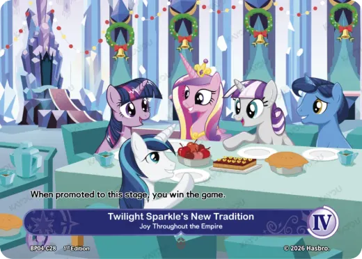 Twilight Sparkle’s New Tradition-Joy Throughout the Empire