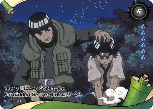 Lee's Hidden Strength: Forbidden Secret Jutsu! 3/3