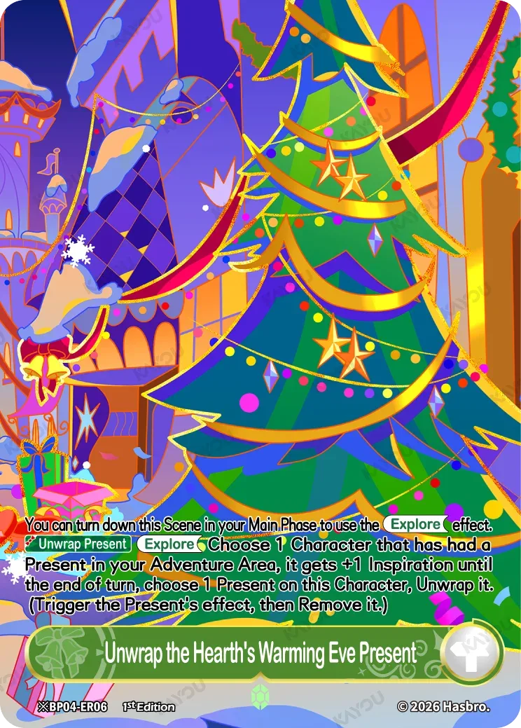 Unwrap the Hearth's Warming Eve Present