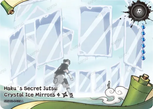 Haku's Secret Jutsu: Crystal Ice Mirrors 2/5