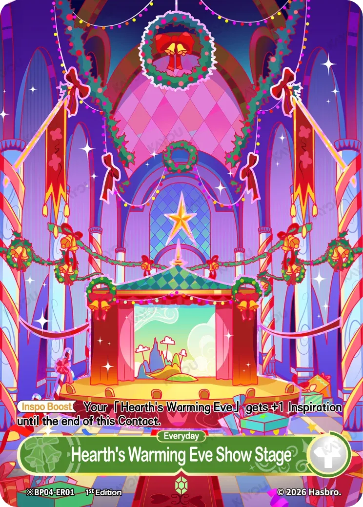 Hearth's Warming Eve Show Stage