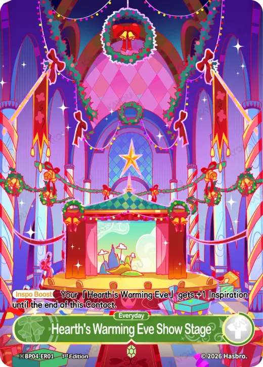 Hearth's Warming Eve Show Stage
