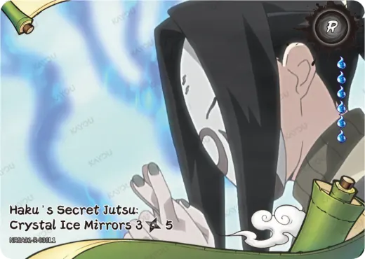 Haku's Secret Jutsu: Crystal Ice Mirrors 1/5