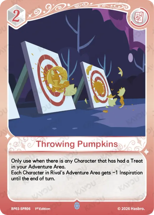 Throwing Pumpkins