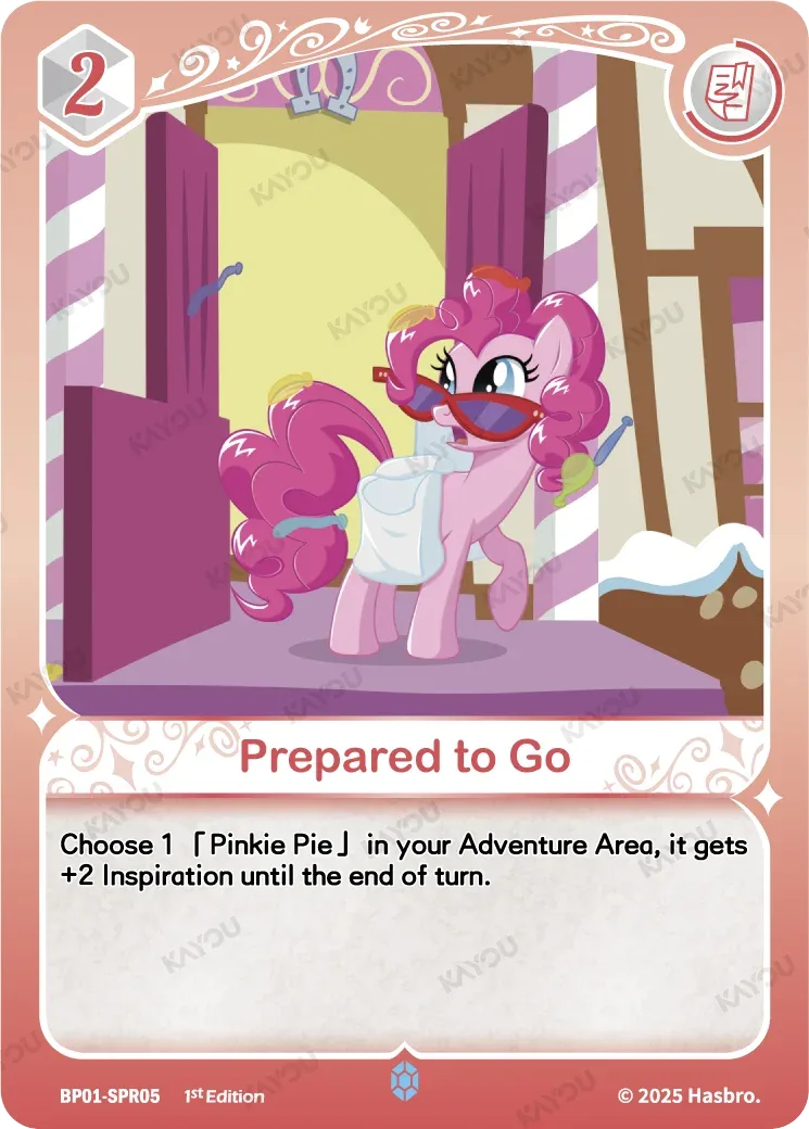Prepared to Go