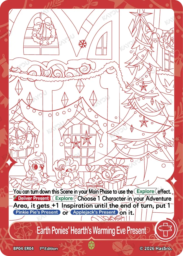 Earth Ponies' Hearth's Warming Eve Present