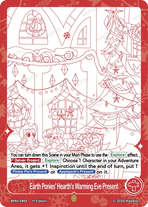 Earth Ponies' Hearth's Warming Eve Present