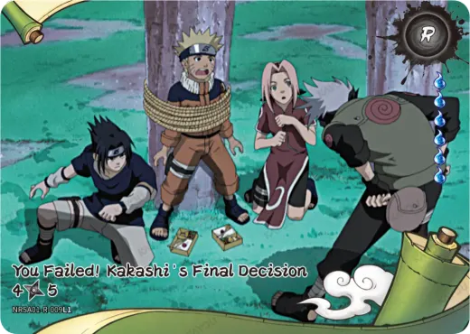 You Failed! Kakashi's Final Decision 4/5