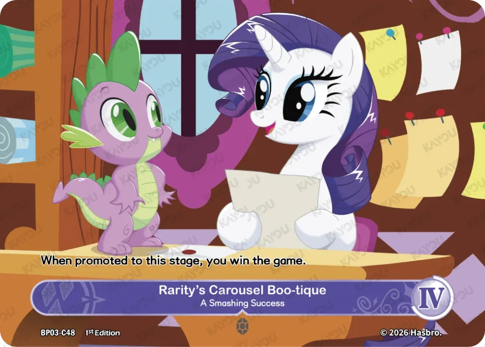 Rarity's Carousel Boo-tique -A Smashing Success