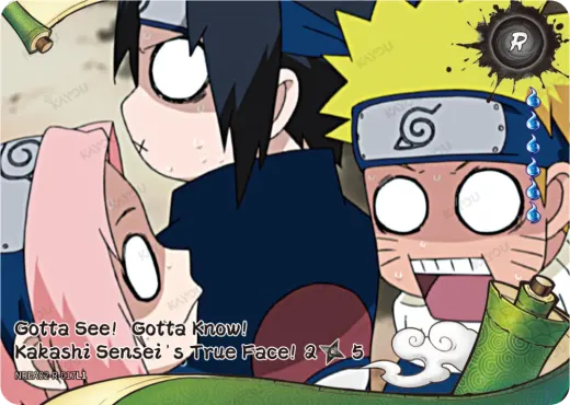 Gotta See! Gotta Know! Kakashi Sensei’s True Face! 2/5