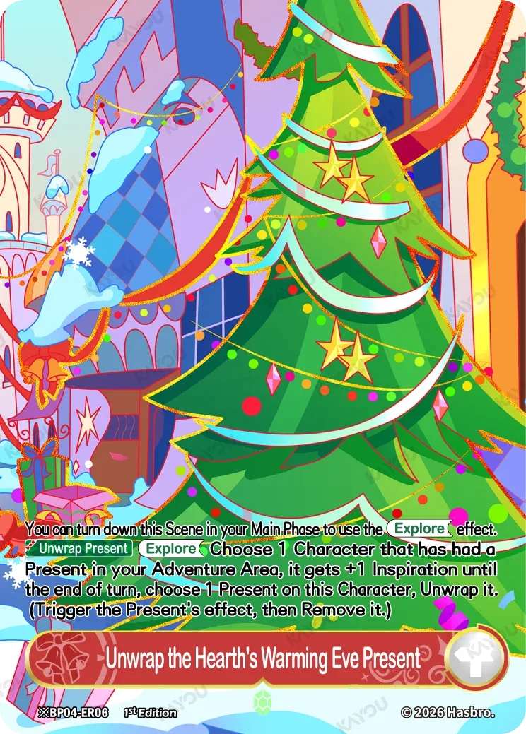 Unwrap the Hearth's Warming Eve Present