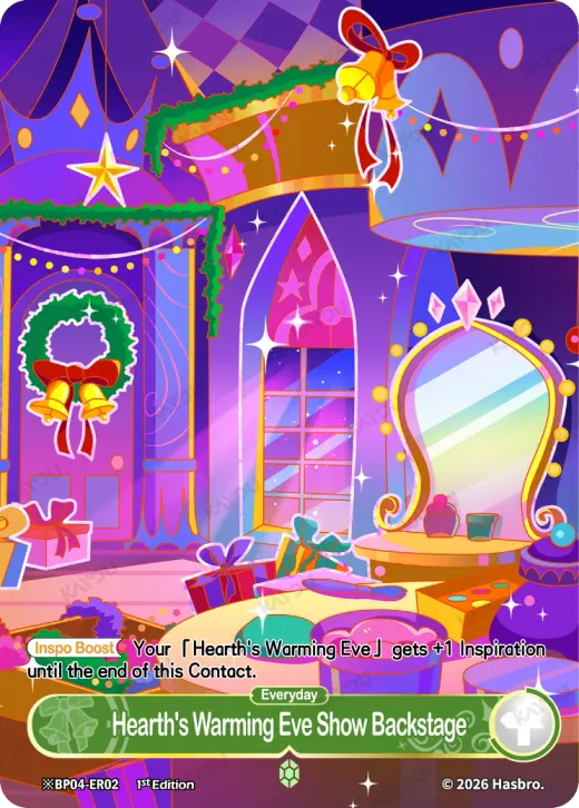 Hearth's Warming Eve Show Backstage