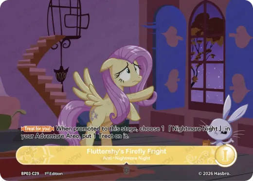 Fluttershy's Firefly Fright-Anti-Nightmare Night