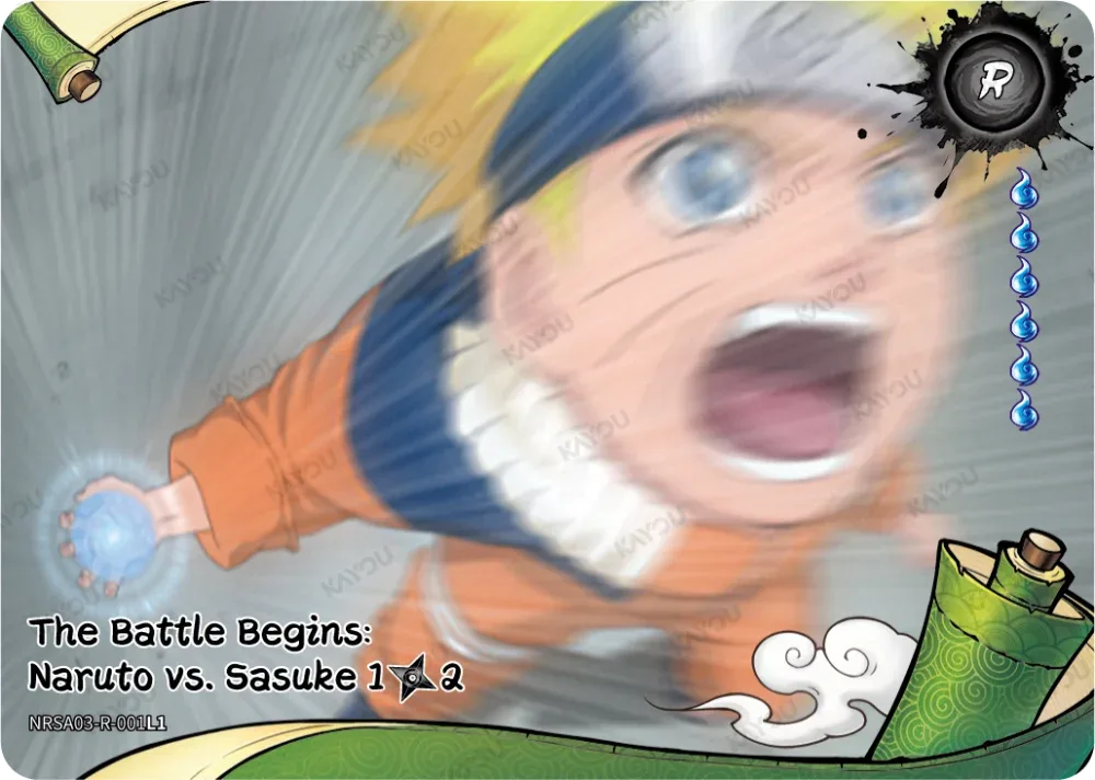 The Battle Begins: Naruto vs. Sasuke 1/2