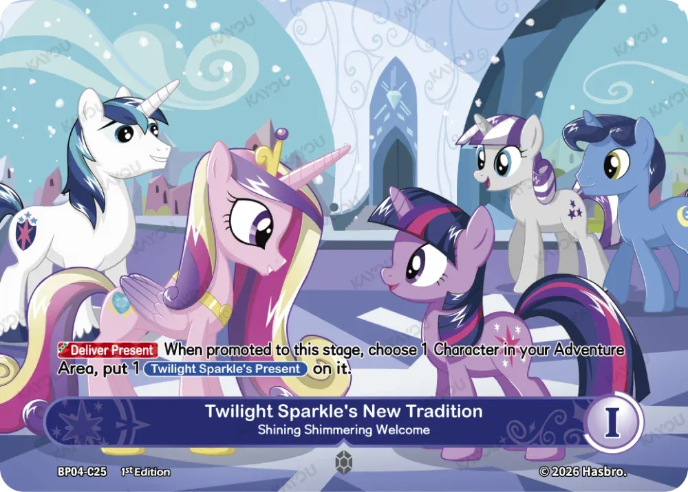 Twilight Sparkle’s New Tradition-Shining Shimmering Welcome