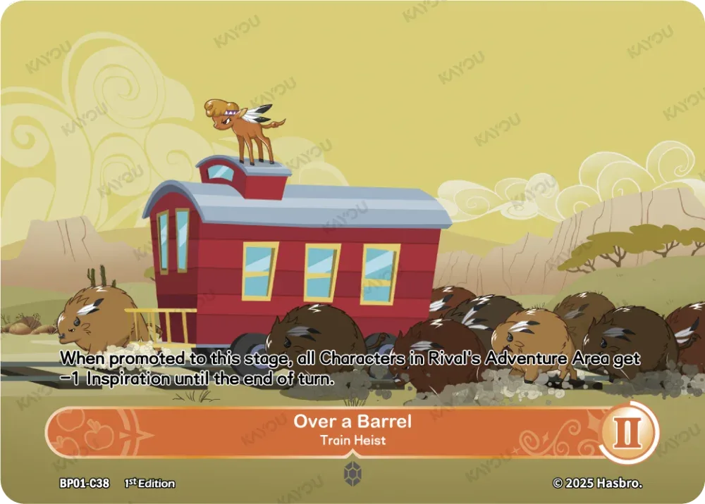 Over a Barrel——Train Heist