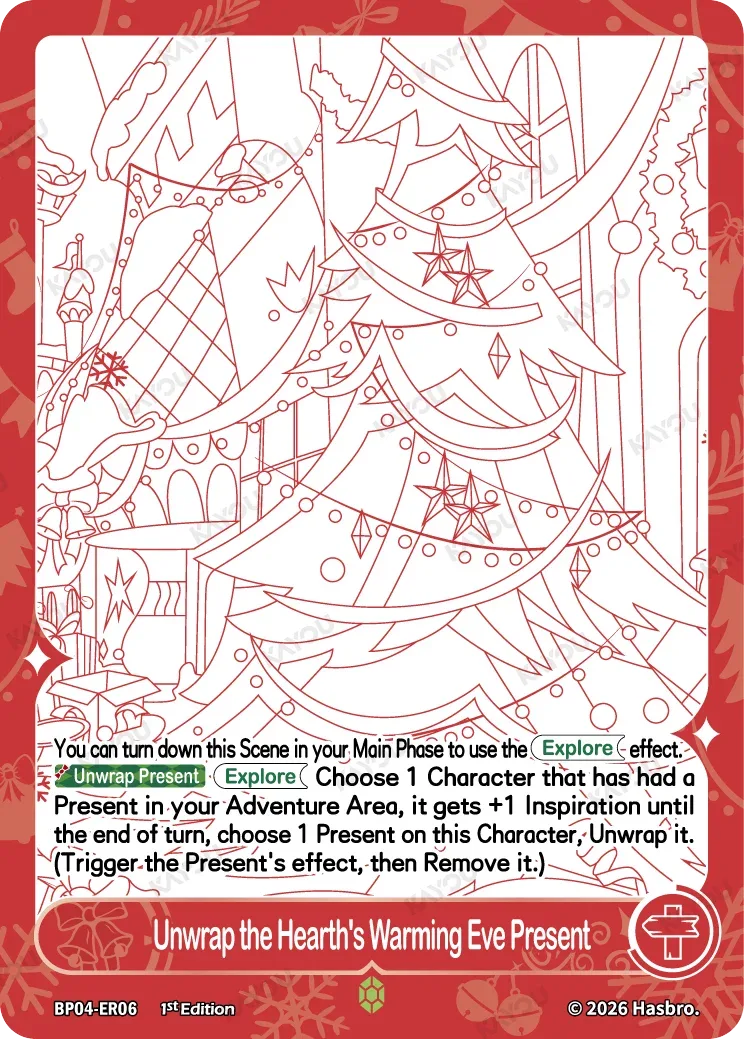 Unwrap the Hearth's Warming Eve Present