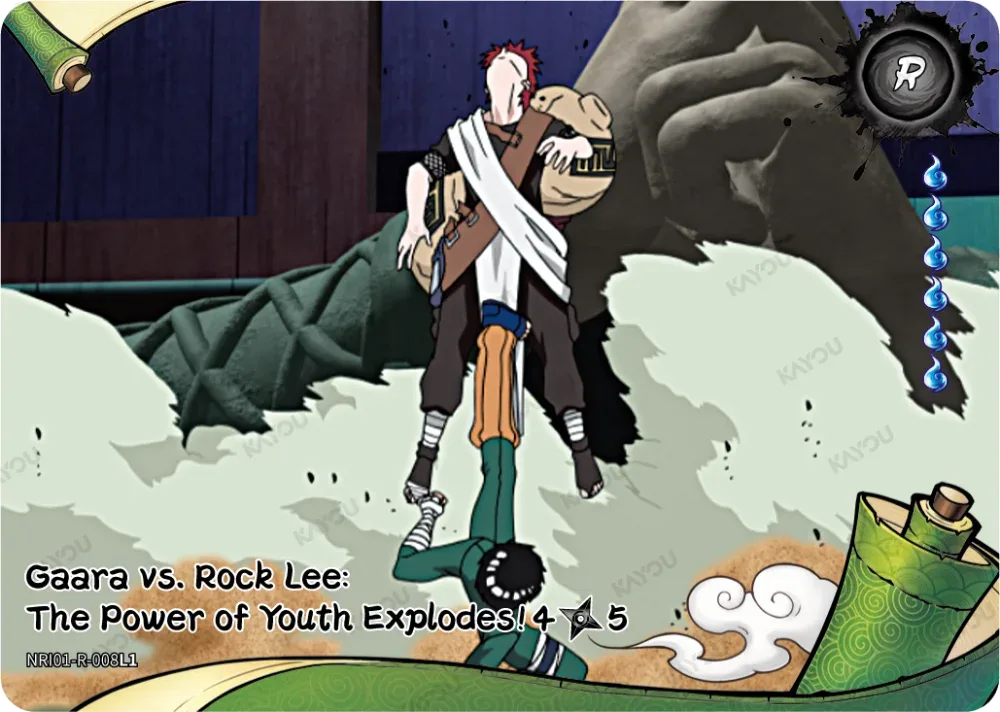 Gaara vs. Rock Lee: The Power of Youth Explodes! 4/5