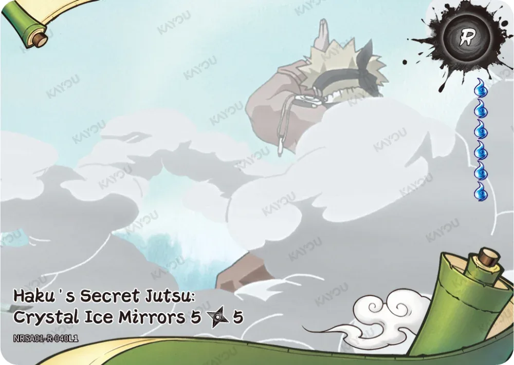 Haku's Secret Jutsu: Crystal Ice Mirrors 3/5
