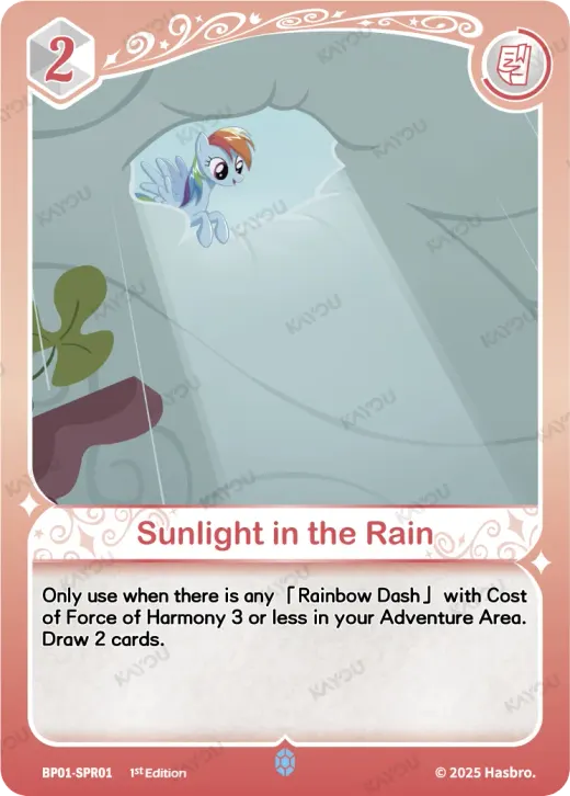 Sunlight in the Rain