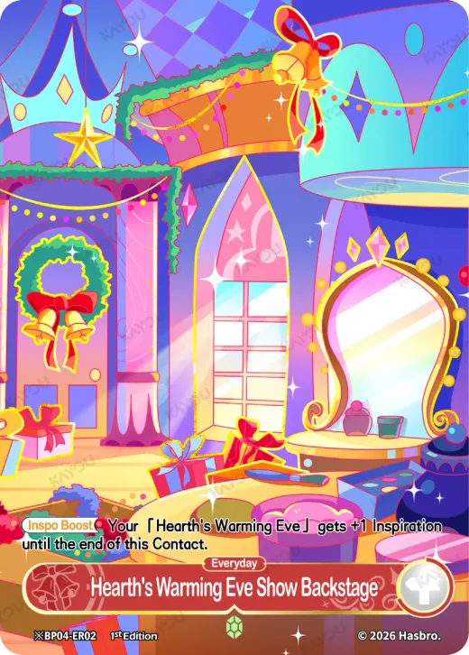 Hearth's Warming Eve Show Backstage