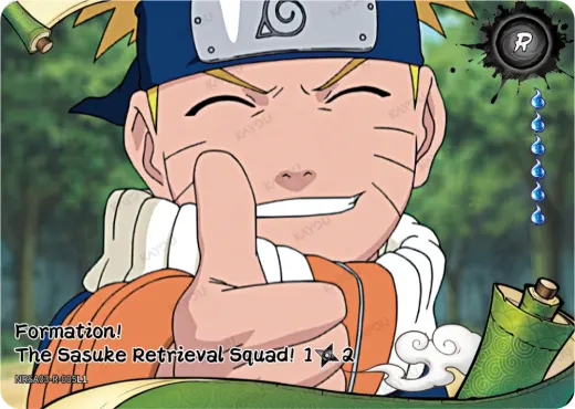 Formation! The Sasuke Retrieval Squad! 1/2