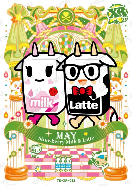 MAY Strawberry Milk & Latte