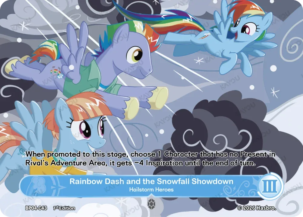 Rainbow Dash and the Snowfall Showdown-Hailstorm Heroes