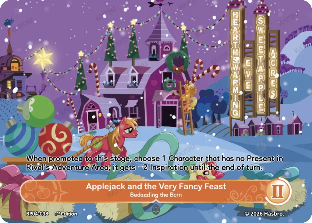 Applejack and the Very Fancy Feast-Bedazzling the Barn