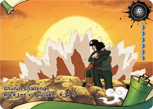 Chunin Challenge: Rock Lee vs. Sasuke! 4/5