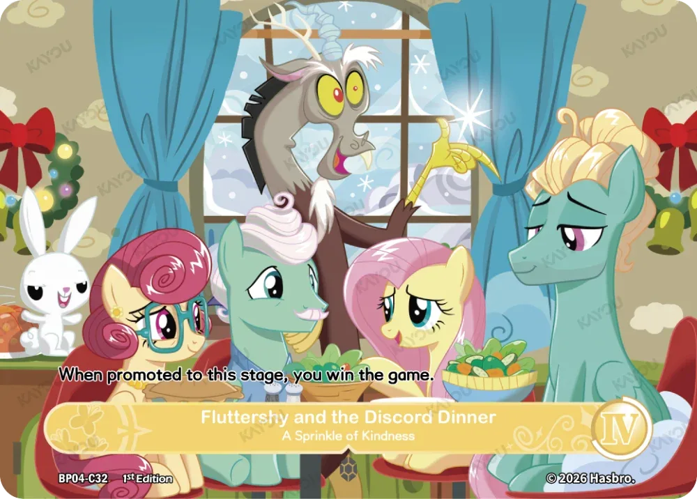 Fluttershy and the Discord Dinner-A Sprinkle of Kindness