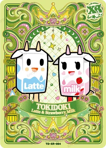 Latte & Strawberry Milk