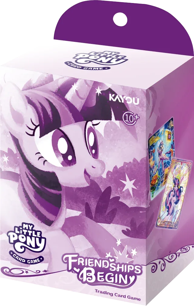 Friendships Begin Twilight Sparkle box