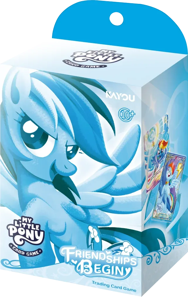 Friendships Begin Rainbow Dash box